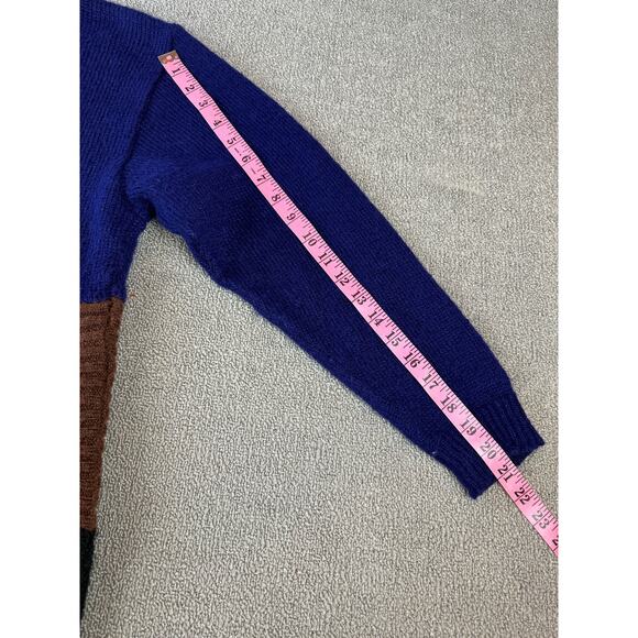 Mondi Knit Sweater Pullover Crewneck Vintage 80s Mohair US Size Medium - Picture 7 of 7